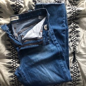 Madewell High Rise Slim Boyjean